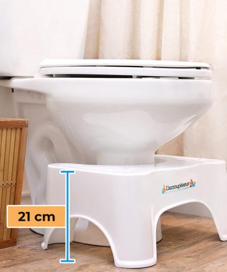 hauteur tabourets toilettes squatty potty