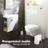 tabouret wc compact salle de bain