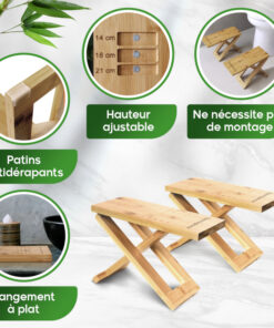 tabouret accroupisseur pliable
